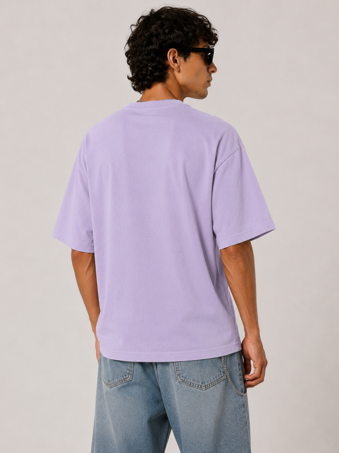 SCHOOL KILLS ARTISTS FEELING OVERSIZED TEE - LIGHT
