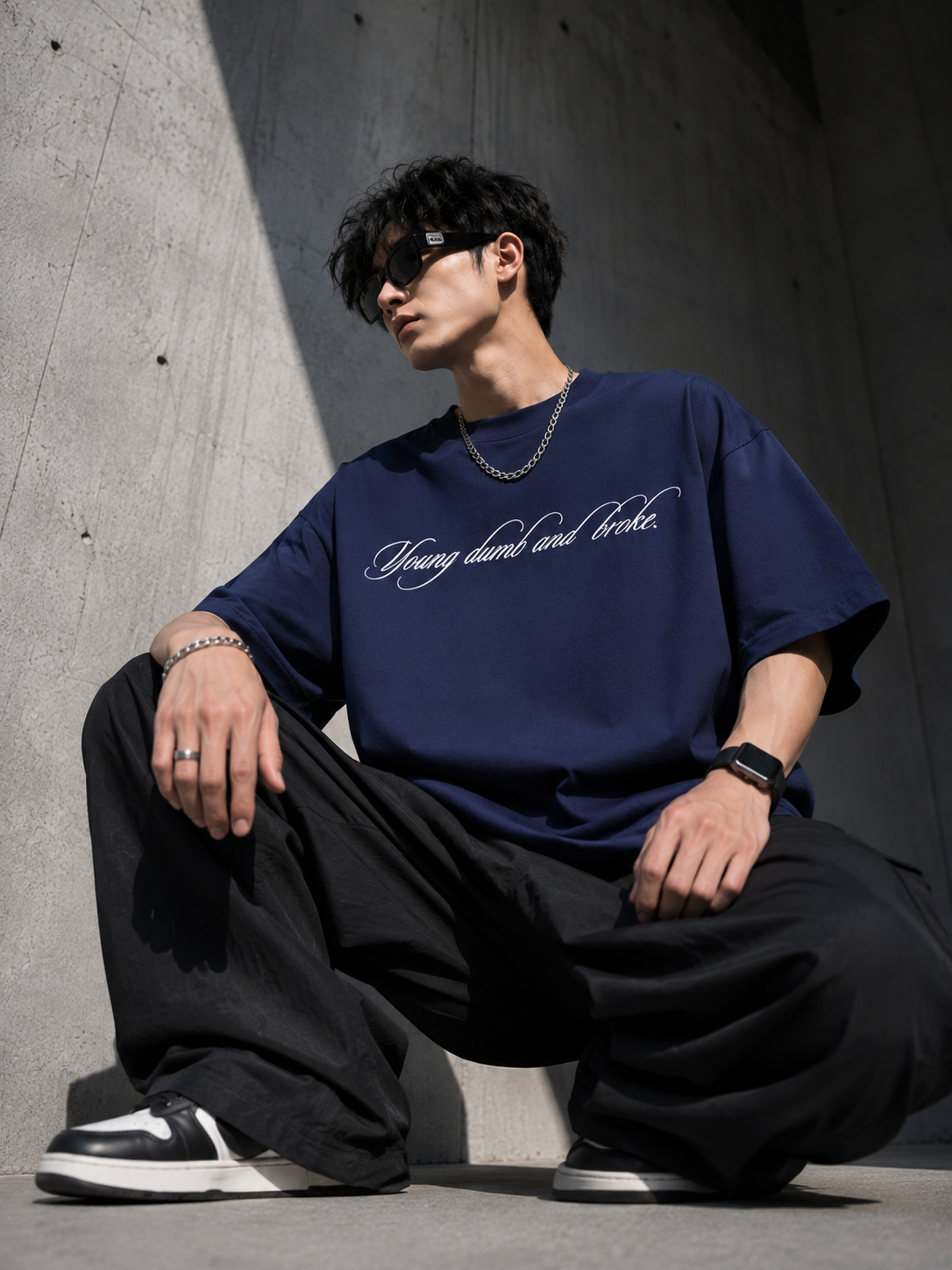 YDAB STATEMENT OVERSIZED TEE
