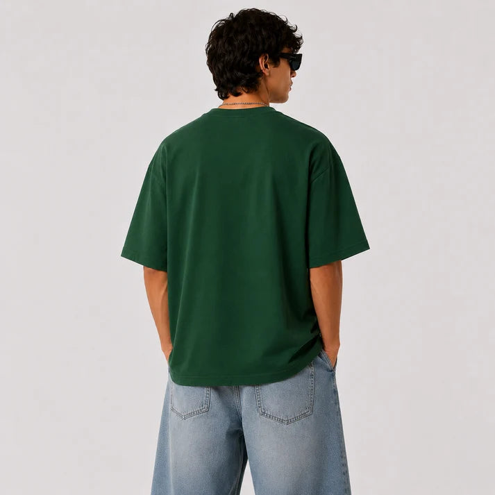 LOVED ME THE SAME STATEMENT OVER SIZED TEE - DARK