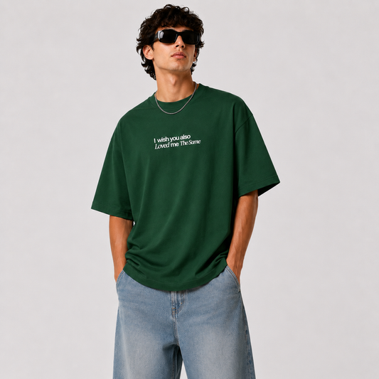 LOVED ME THE SAME FEELINGS OVERSIZED TEE - DARK