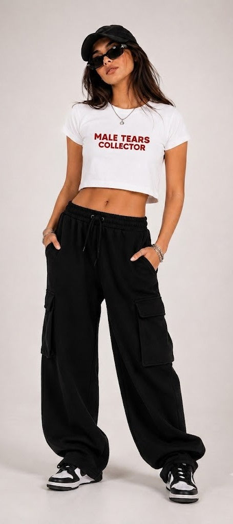 MALE TEARS COLLECTOR MANEATER CROPTOP