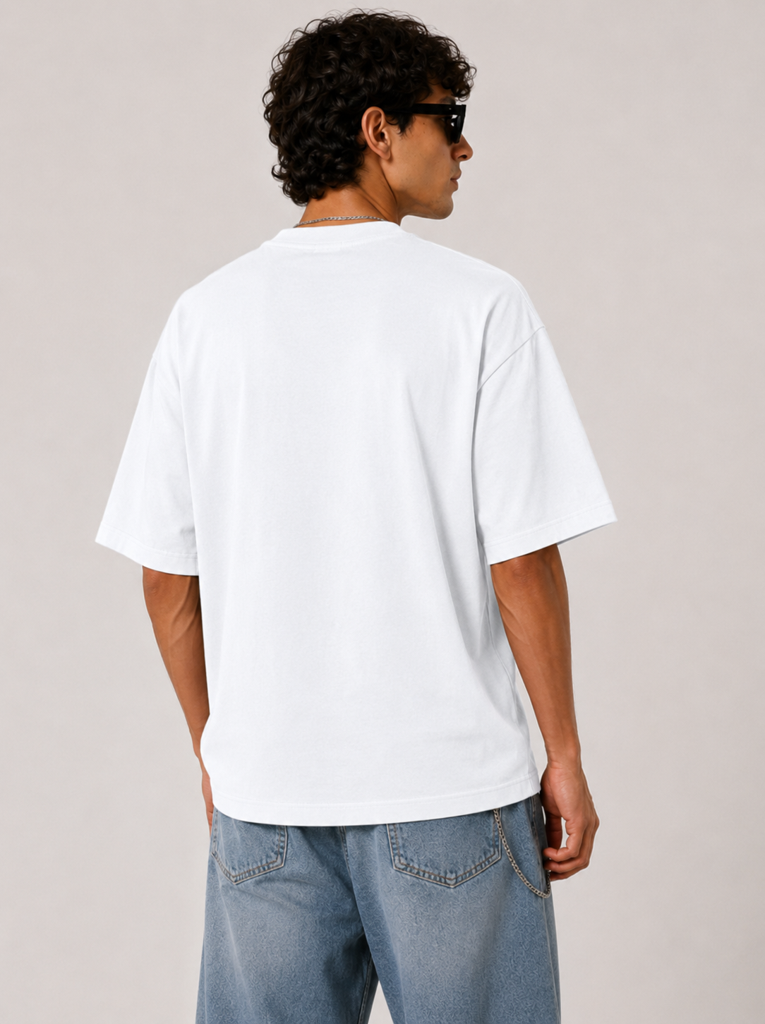 SCHOOL KILLS ARTISTS FEELING OVERSIZED TEE - LIGHT