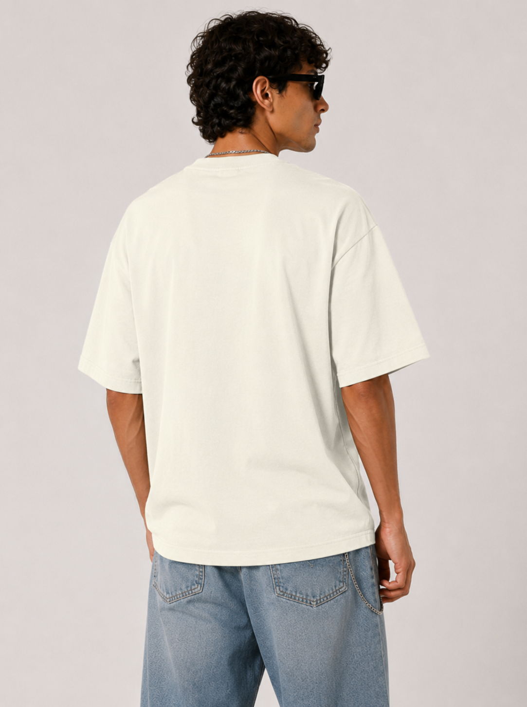 SCHOOL KILLS ARTISTS FEELING OVERSIZED TEE - LIGHT